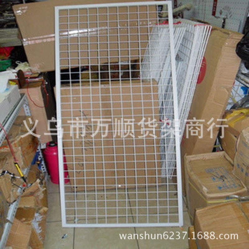 移动式网片挂网格小商品饰品展会服装地摊摆摊展示货架 网架