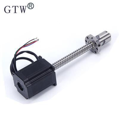 57滚珠丝杆NEMA23步进电机高精度直线电机多款机身多款丝杆可