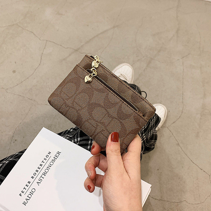 新款简约钱包女款拉链迷你零钱包小众设计便携钱包多功能短款钱包,箱包皮具/热销女包/男包,钱包,淘宝优惠券,粉丝福利购,淘宝优惠卷
