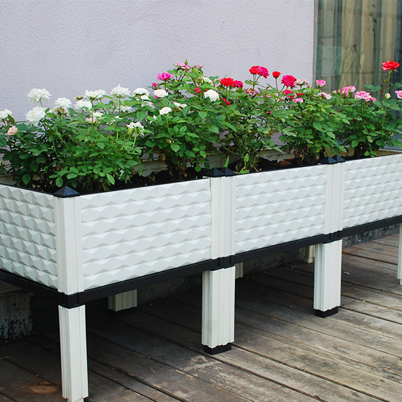 花箱户外多功能特大型种植箱长方形花槽家庭阳台盆树盆爬宠养殖箱