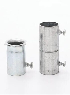 SC镀锌钢管子接头焊管22直接27罗接34杯梳弯头铁管对接锁母盒接