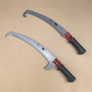 三面磨齿单双钩锯头 25mm接口高空园林艺果树修枝生木锯子 不带杆