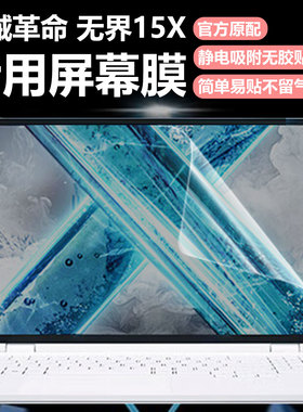 迷它适用机械革命无界15X笔记本屏幕膜无界Pro暴风雪电脑屏幕保护膜15.3英寸高清防刮磨砂防反光抗蓝光钢化膜