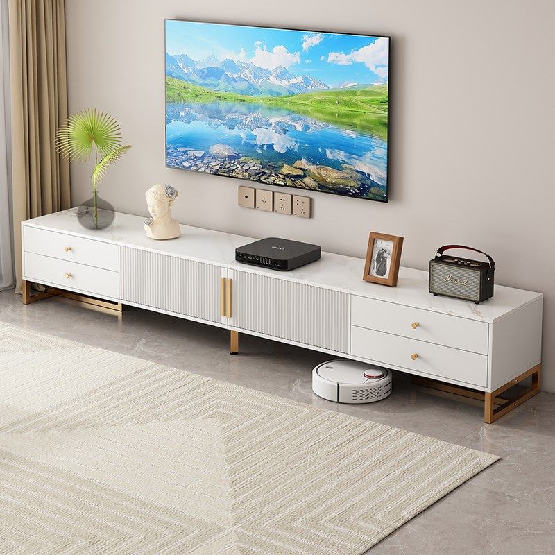 电视柜客厅家用2025新款现代简约小户型收纳储物一体落地电视机柜,住宅家具,电视柜,淘宝优惠券,粉丝福利购,淘宝优惠卷