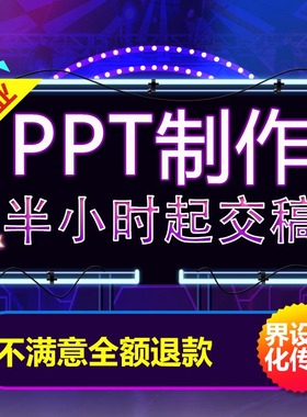 PPT制作幻灯片快闪ppt制作美化代做PPT动态修改幻灯片设计QC定制
