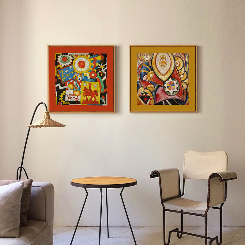 上品印画 哈特利天空 简约现代餐桌客厅餐厅挂画装饰画墙壁画墙面