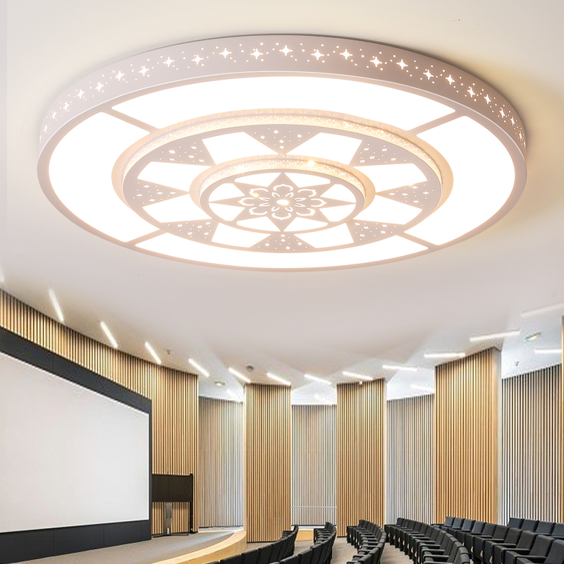 客厅吸顶灯led圆形2025年新款大灯现代简约大气大厅主卧室吊灯具