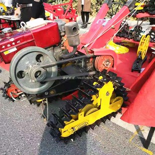 农用手扶拖拉机配套履带链轨轮手扶车抓地牢防滑水田轮爬行