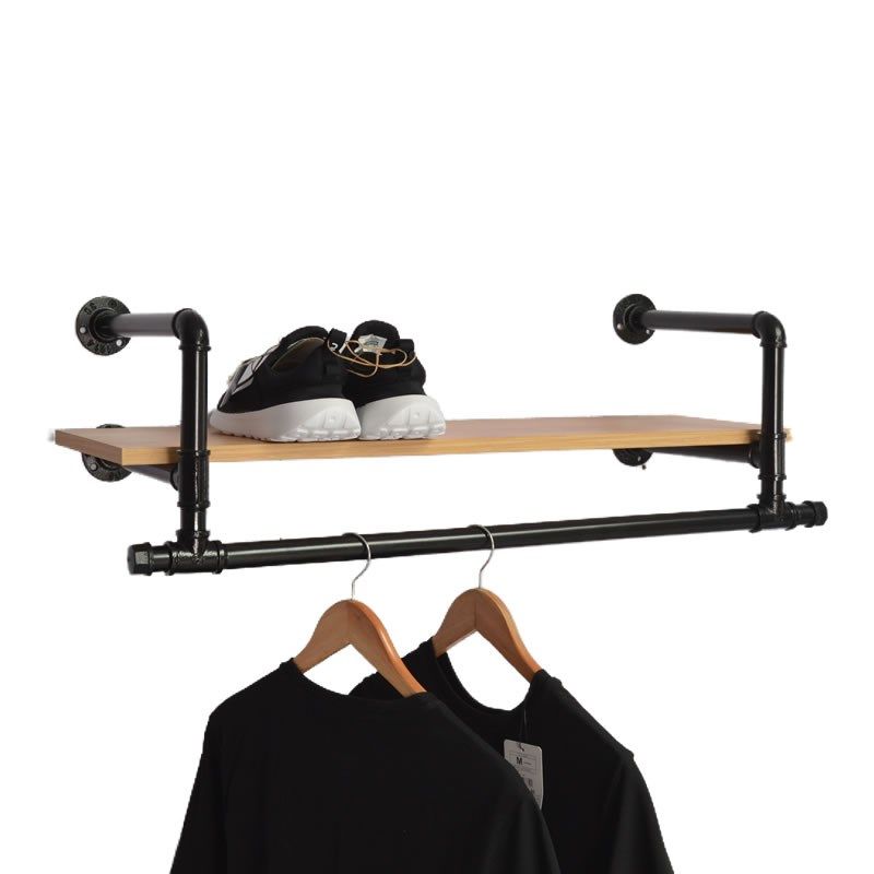 童装店展示架上墙服装架鞋架水管侧挂衣架女装店铺装修货架壁挂式,商业/办公家具,服装货架,淘宝优惠券,粉丝福利购,淘宝优惠卷