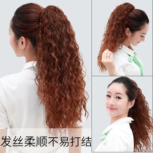 假发女高马尾长发发饰神器固定韩国网红头饰发绳双低高发夹抓夹扎