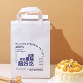 10寸外卖专用配送袋保险冷藏便捷手提铝箔袋 保温袋生日蛋糕4
