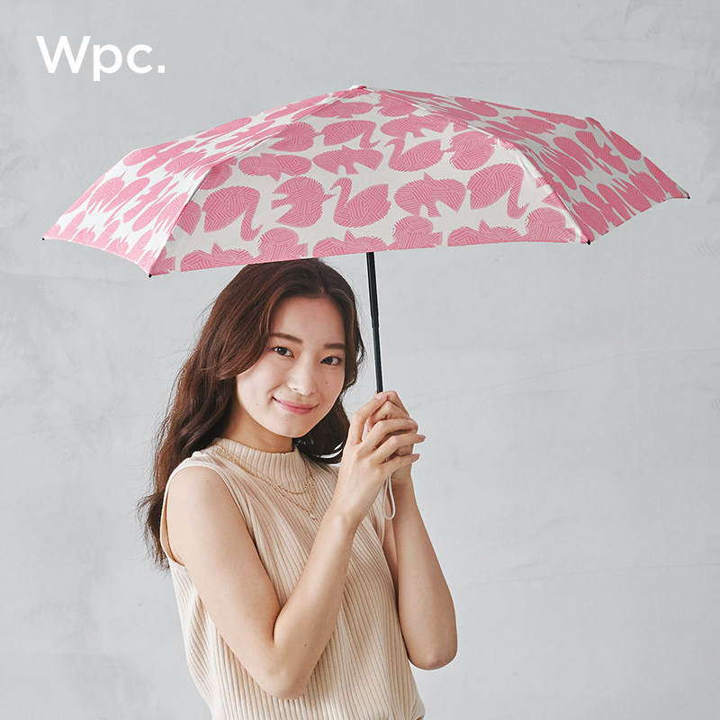 Wpc.全自动一键全收雨伞三折高颜值小巧便携自动伞防风加固折叠伞图片