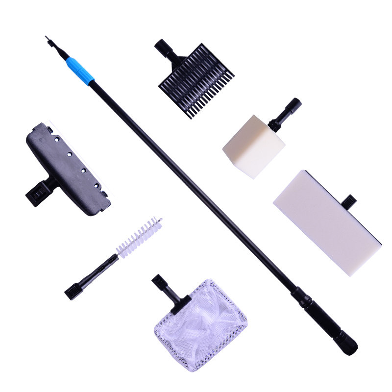 鱼缸长杆刷子长柄清洁套装刮藻刀清理工具水族箱擦洗工具可伸缩,宠物/宠物食品及用品,鱼缸清洁用具,淘宝优惠券,粉丝福利购,淘宝优惠卷