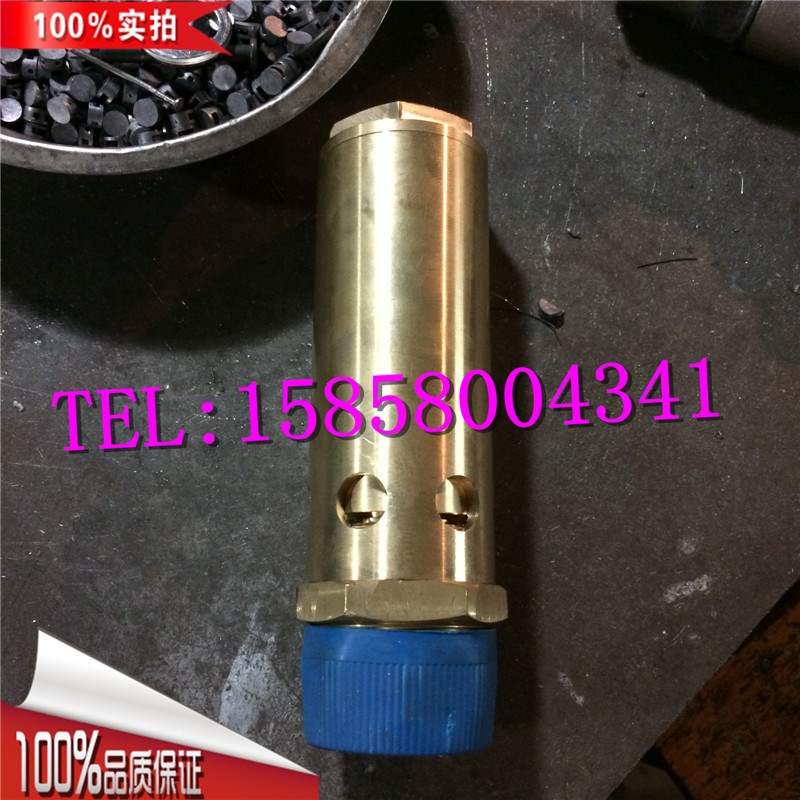 A28X/W16T/40TDN10/空压机铜螺杆外螺纹安全阀1/2寸