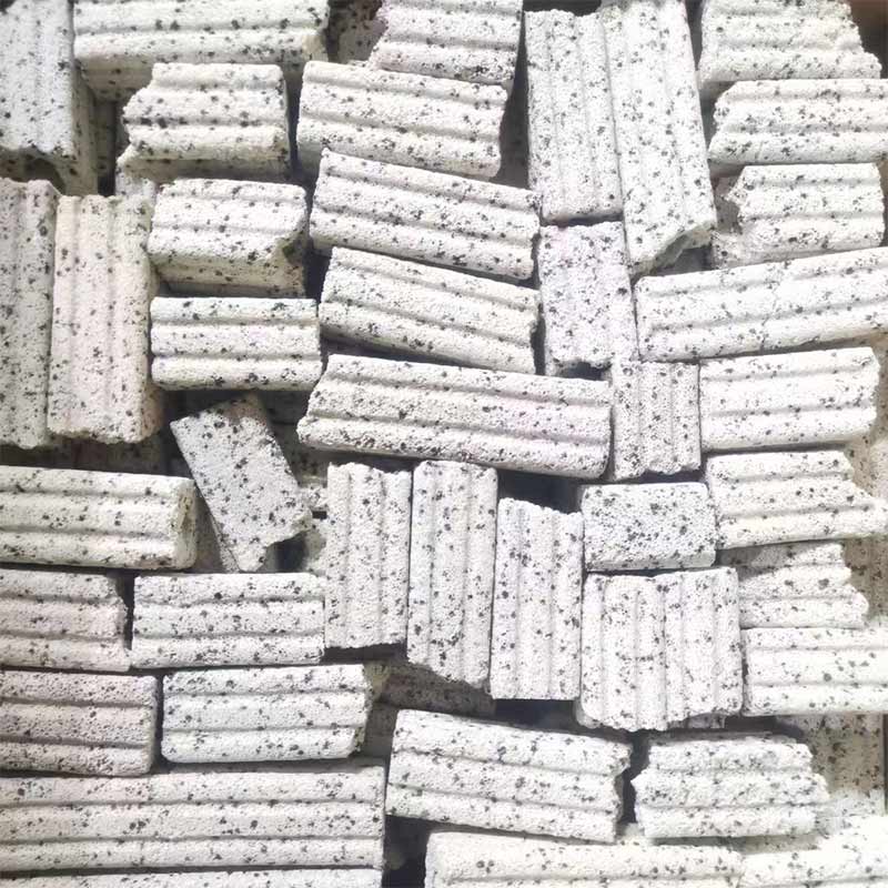 破碎断裂细菌屋鱼缸过滤材料净水培菌陶瓷环奈米球硝化细菌纳米柱