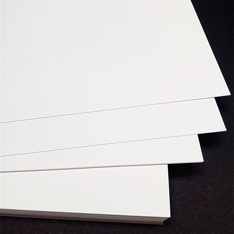 250克300克350克A3/A4/8开/4K/A1/A2白卡纸一面光滑绘画卡纸厚卡