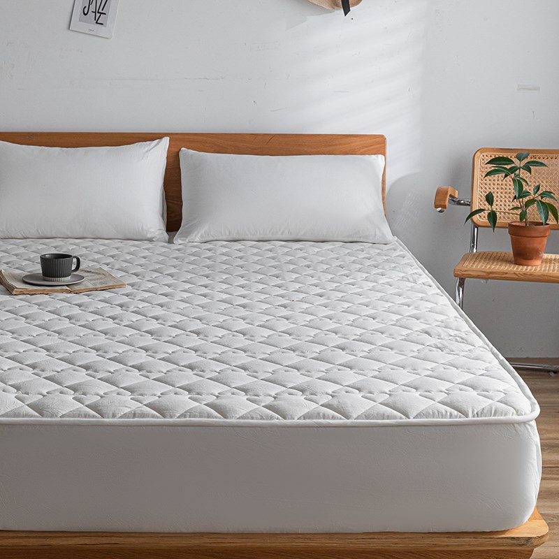 A类全棉夹棉床笠单件全包防滑床罩席梦思床垫保护罩防尘床单套
