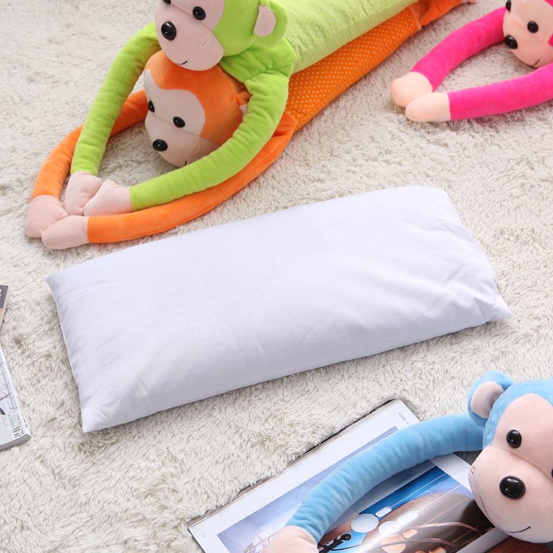 长臂猿玩具抱枕3D立体卡通枕头荞麦壳枕芯 3-6岁孩子儿童猴子枕头