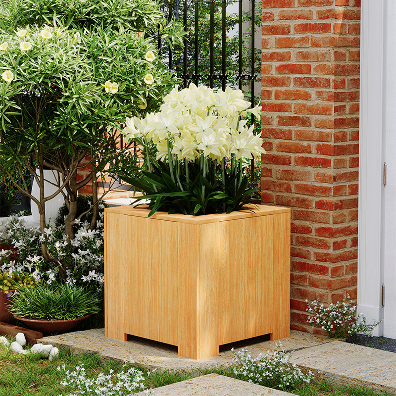 虹越防腐木花箱正方形原木花盆特大户外种植箱庭院阳台种树木花盆,鲜花速递/花卉仿真/绿植园艺,花盆,淘宝优惠券,粉丝福利购,淘宝优惠卷