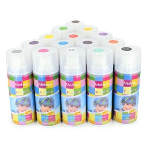 一次性喷雾黑色可洗临时膏彩喷头发彩色喷发胶快速粉色