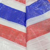 包邮 加厚彩条布三色塑料布装 饰防尘布遮阳遮雨防雨篷布防水防晒布