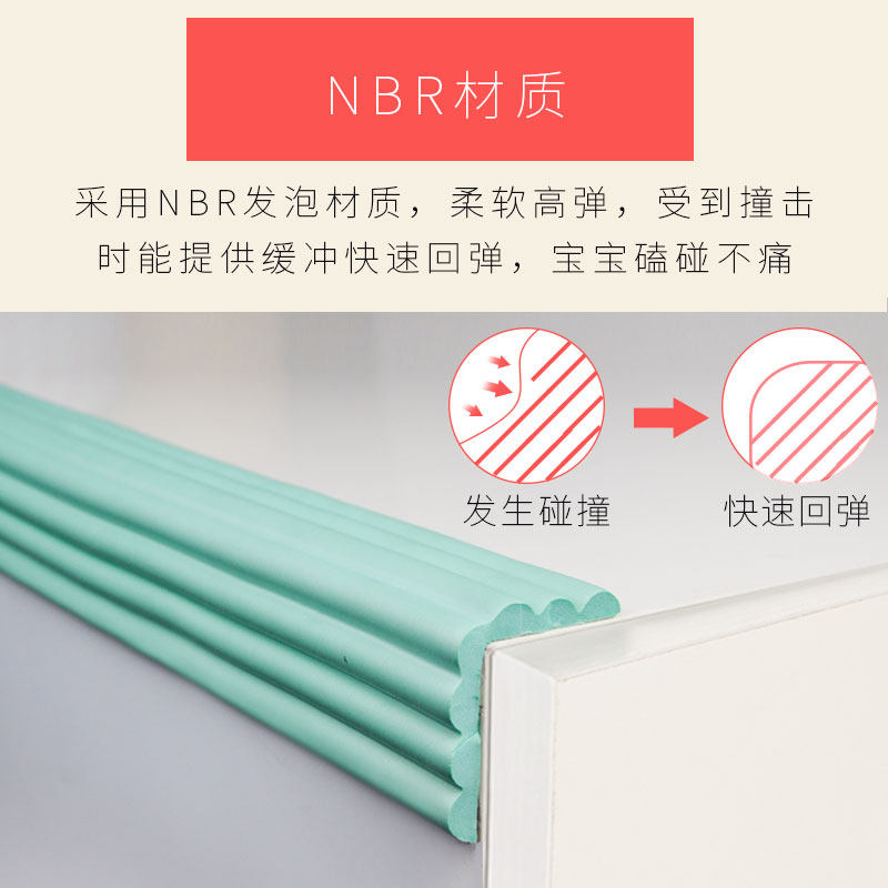 儿童环保防撞条免贴胶幼儿园墙角防磕碰保护条横梁柱子防碰头软包,婴童用品,防撞条,淘宝优惠券,粉丝福利购,淘宝优惠卷