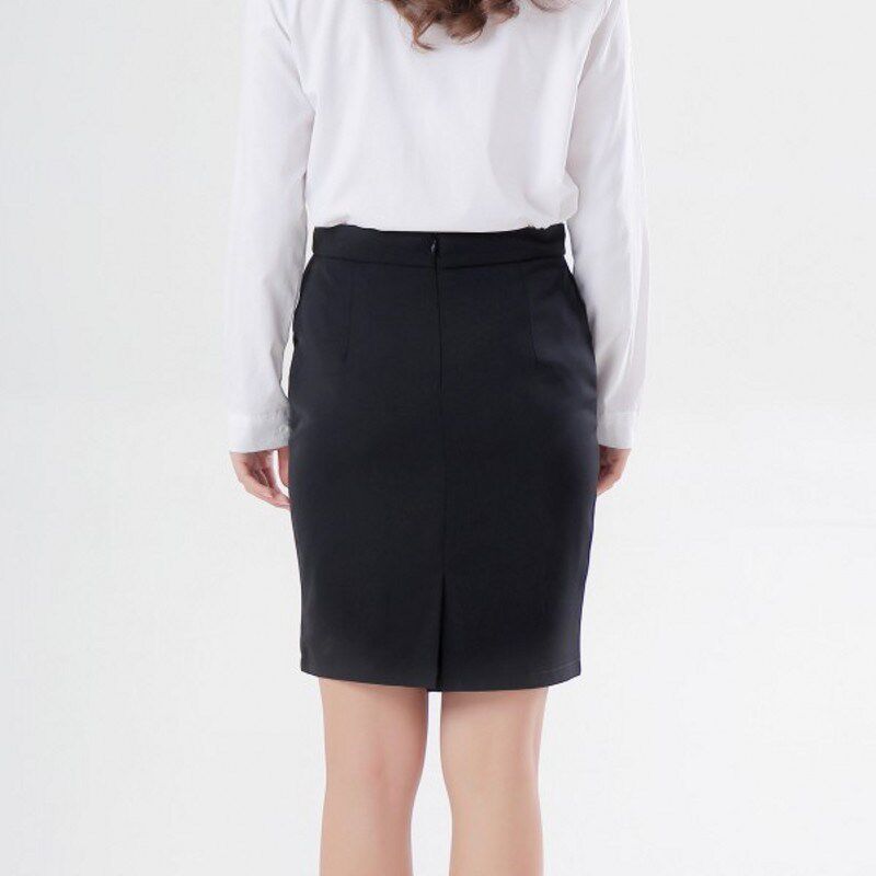 新款职业裙西装裙一步裙高腰半身裙工装西裙短裙工作裙包臀裙大码