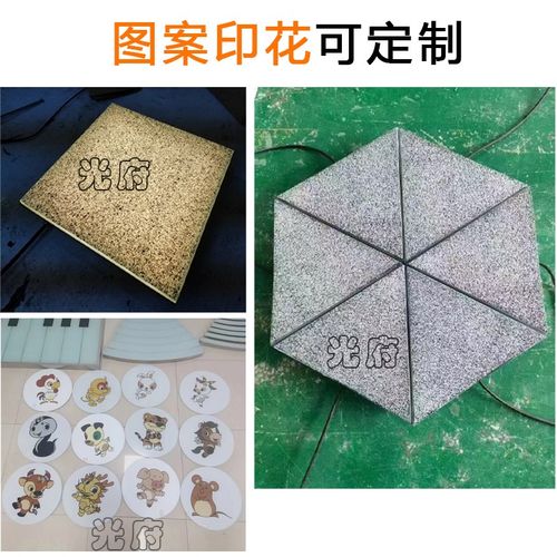 LED重力感应埋地灯音乐地板灯512开关信号脚踩互动圆形方形地埋灯