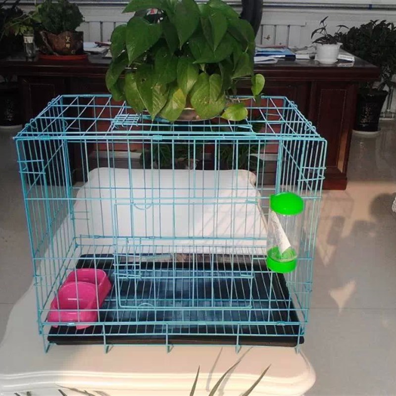 宠物铁丝笼 狗笼子小中大型犬泰迪金毛比熊围栏猫笼兔鸡鸽笼 包邮