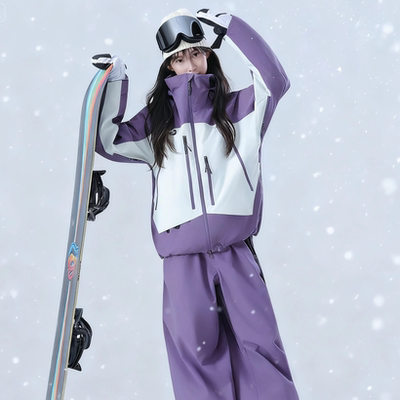 CXKA滑雪服套装3L全压胶防水加棉