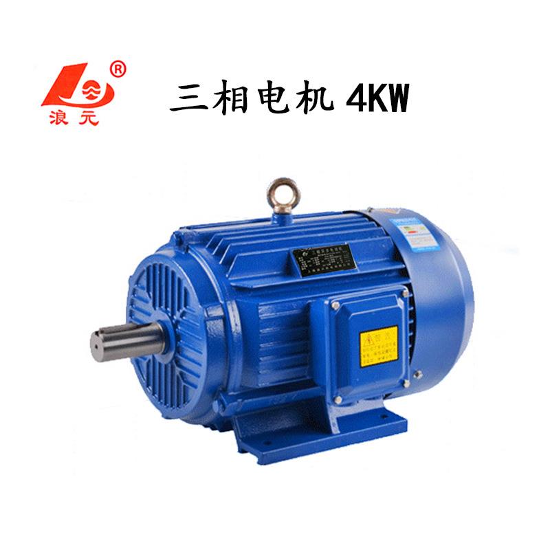 三相异步电动机380V电机4W-2极转速2890YE2-112M-2铜线马达