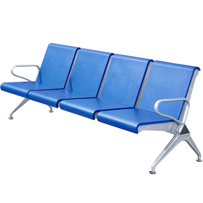 三人位PU等候椅机场椅长排椅候诊椅公共座椅聚氨酯连排椅加厚加固