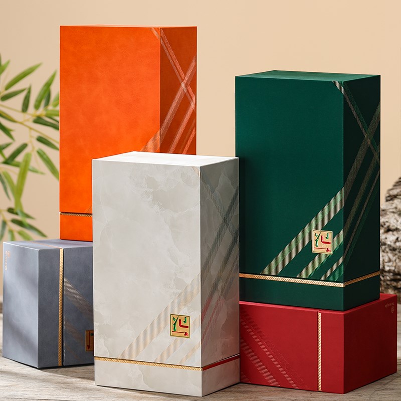 格调茶叶罐散茶包装盒通用古树红茶绿茶小薄片饼干茶空礼品盒茶盒