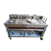 牛杂车商用喷泉牛杂锅摆摊煮面炉麻辣烫车串串香小吃车