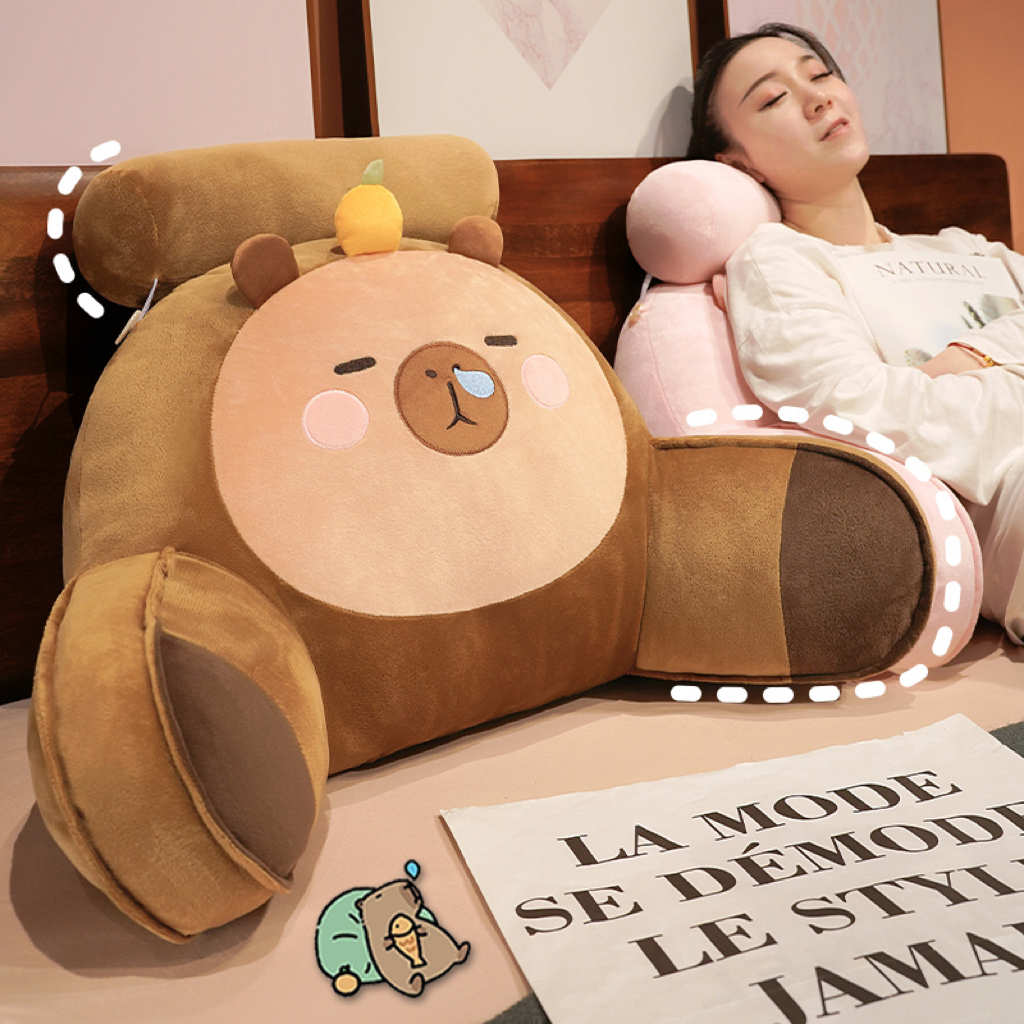 床头靠垫软包护腰靠背床上枕头靠枕沙发抱枕孕妇看书床靠宿舍学生