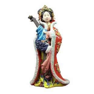 石湾陶瓷公仔四大美人精品家居公司桌面创意摆设林伟东仕女