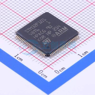 原装 单片机(MCU/MPU/SOC) STM32F101V8T6 QFP-100(14x14)