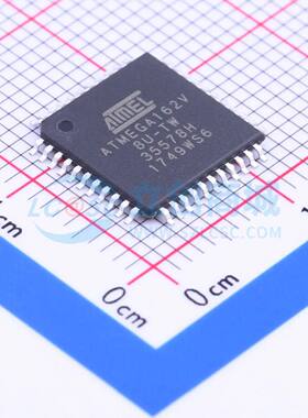 单片机(MCU/MPU/SOC) ATMEGA162V-8AUR TQFP-44(10x10) 原装正品