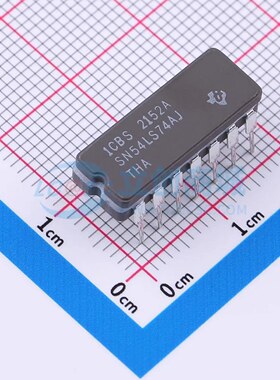 触发器 SN54LS74AJ CDIP-14 原装正品 电子元器件配单