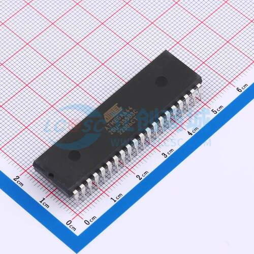 单片机(MCU/MPU/SOC) ATMEGA644-20PU PDIP-40 原装正品