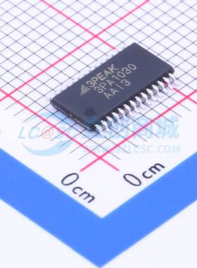 模数转换芯片ADC 3PA1030 TSSOP-28 原装正品 电子元器件
