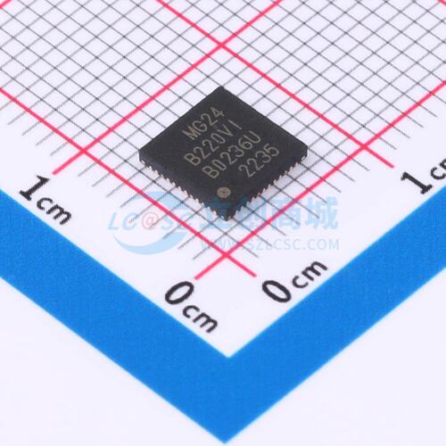 无线收发芯片 EFR32MG24B220F1536IM48-B QFN-48(6x6) 原装正品