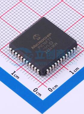 单片机(MCU/MPU/SOC) PIC16F77-I/L PLCC-44(16.6x16.6) 原装正品
