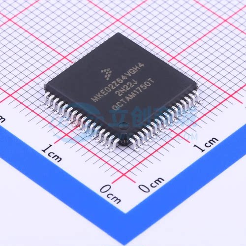 单片机 MKE02Z64VQH4 QFP-64(14x14) 64KB 40MHz ARM 芯片