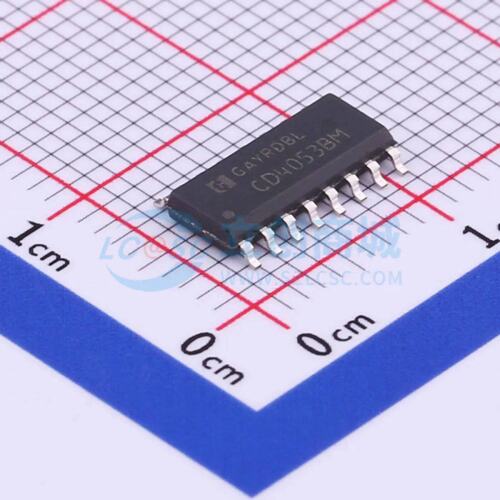模拟开关/多路复用器 CD4053BM/TR SOP-16 原装正品
