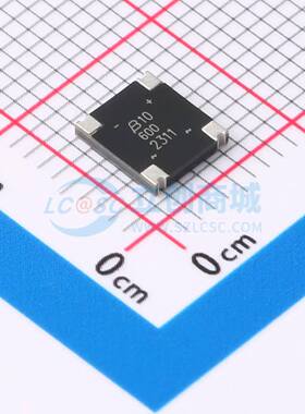 整流桥 CD-MBL106S SMD-4P,5.8x5.3mm 1A 原装现货
