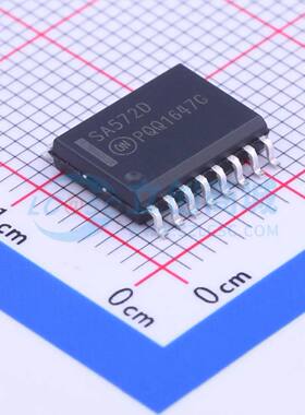 音频功率放大器 SA572DG SOIC-16-300mil 原装正品