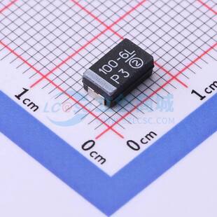 钽电容293D107X96R3D2TE3 CASE-D-7343-31(mm) 100uF 6.3V ±10%
