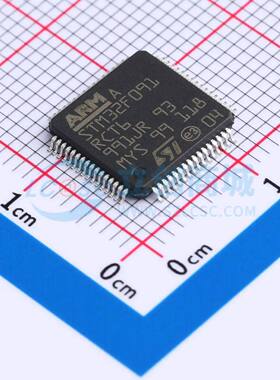 原装 单片机(MCU/MPU/SOC) STM32F091RCT6TR LQFP-64(10x10)