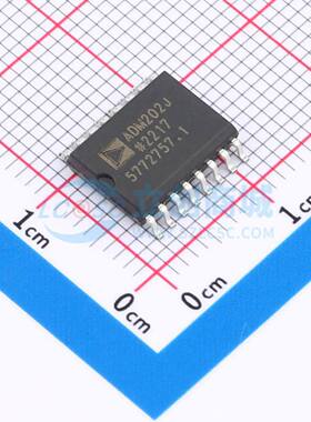 RS232芯片 ADM202JRWZ SOIC-16-300mil 原装正品